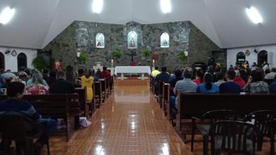 TrÃ­duo foi realizado neste sÃ¡bado (05/08) na comunidade Campo Mendes